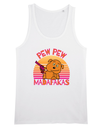 Pew Pew Dog White