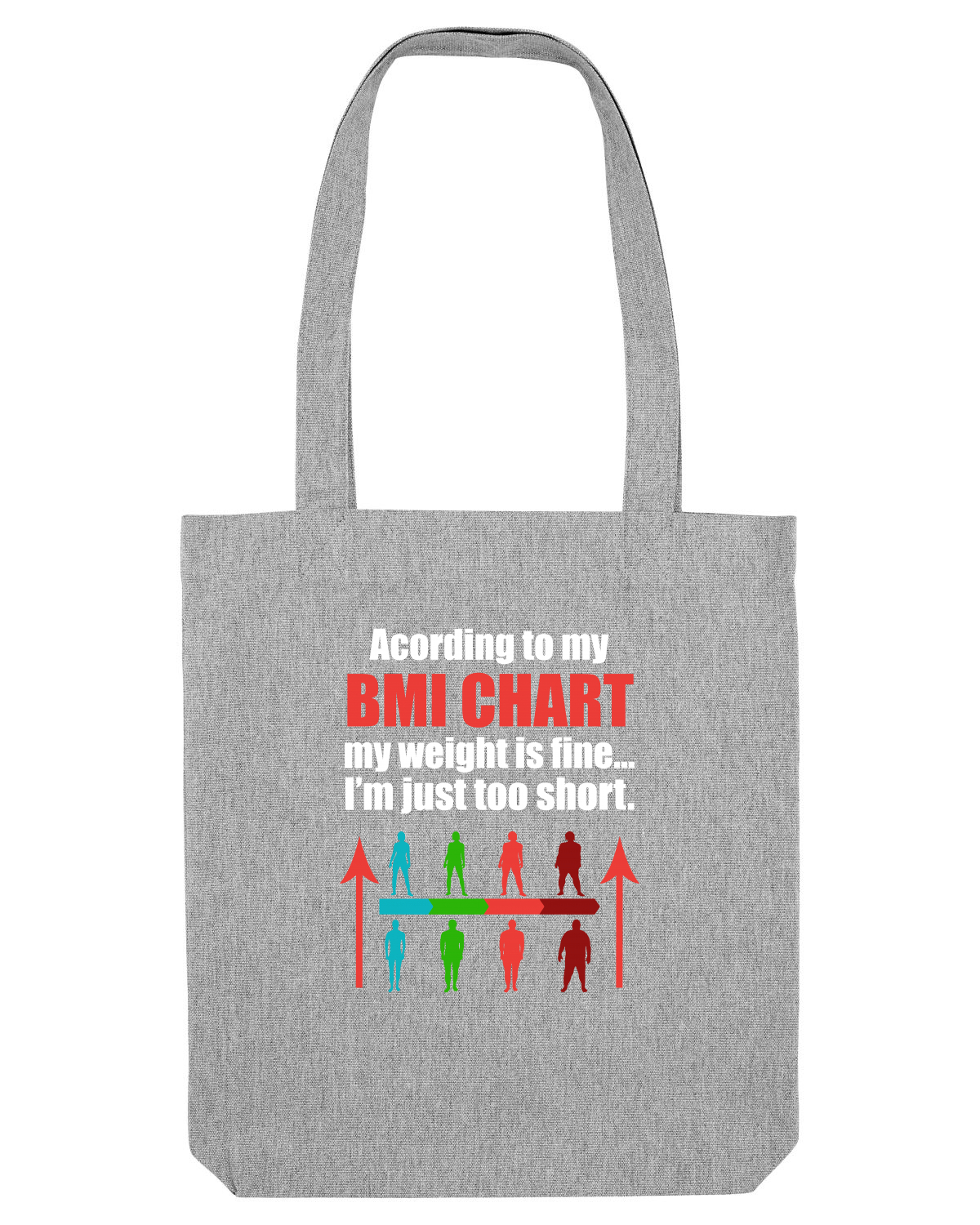 Sacoșă textilă Heather Grey