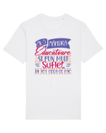 Mi-s mandra educatoare Tricou mânecă scurtă Unisex Rocker