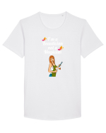 BEAUTICIAN Tricou mânecă scurtă guler larg Bărbat Skater
