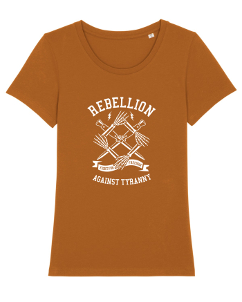Rebellion Fight for Freedom White Roasted Orange
