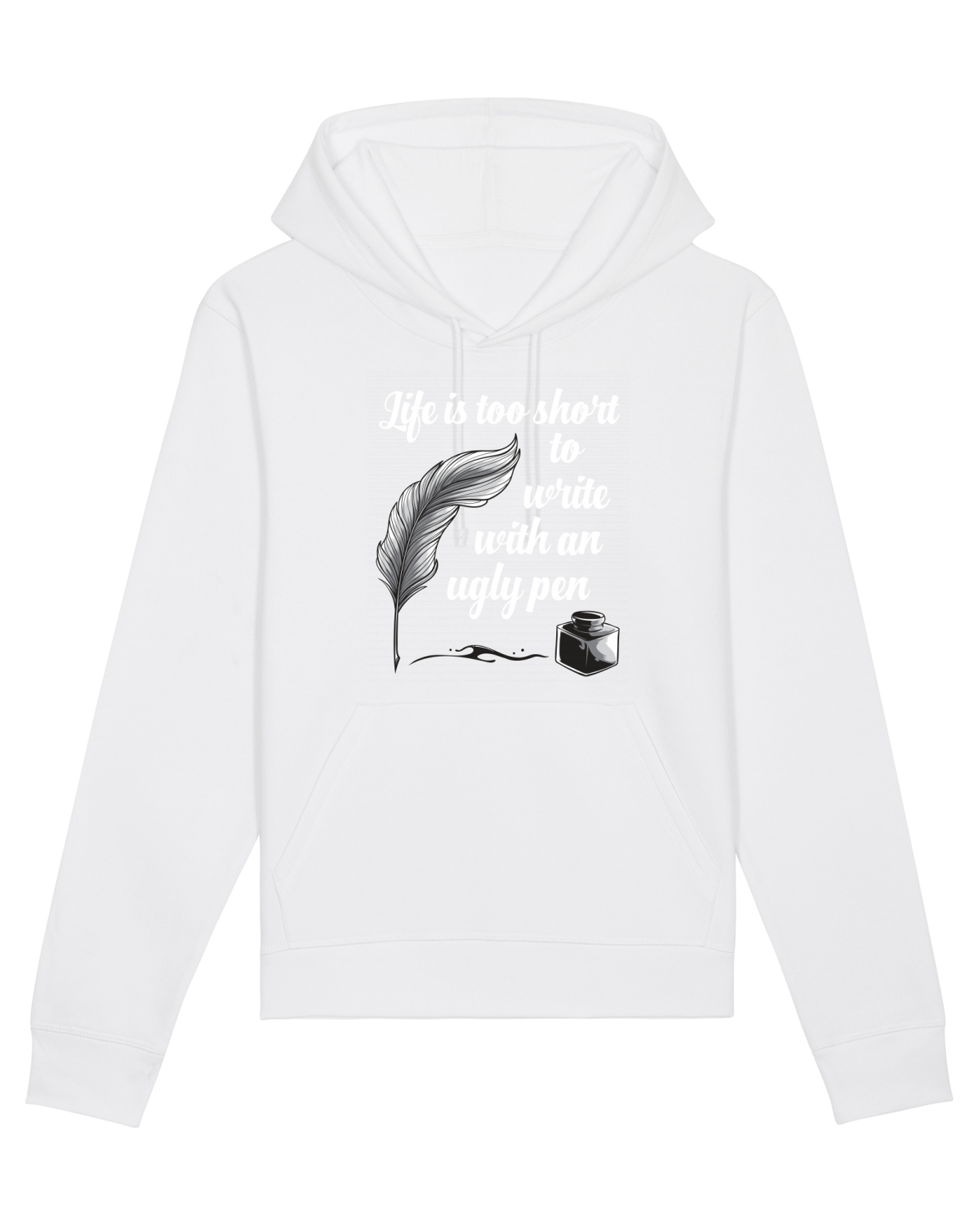 Hanorac Unisex Drummer White
