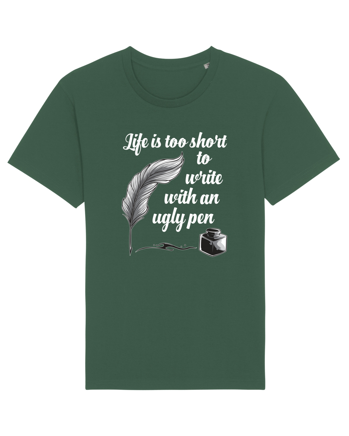 Tricou mânecă scurtă Unisex Rocker Bottle Green