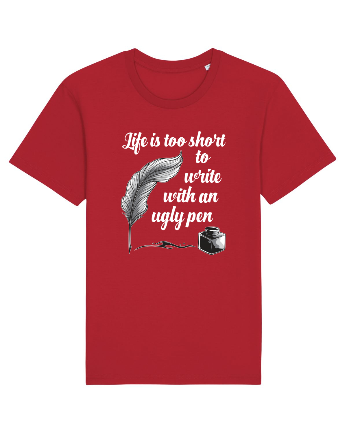 Tricou mânecă scurtă Unisex Rocker Red