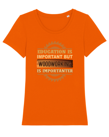 WOOD Bright Orange