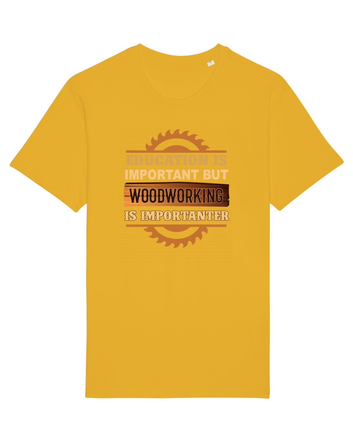 Tricou mânecă scurtă Unisex Rocker Spectra Yellow