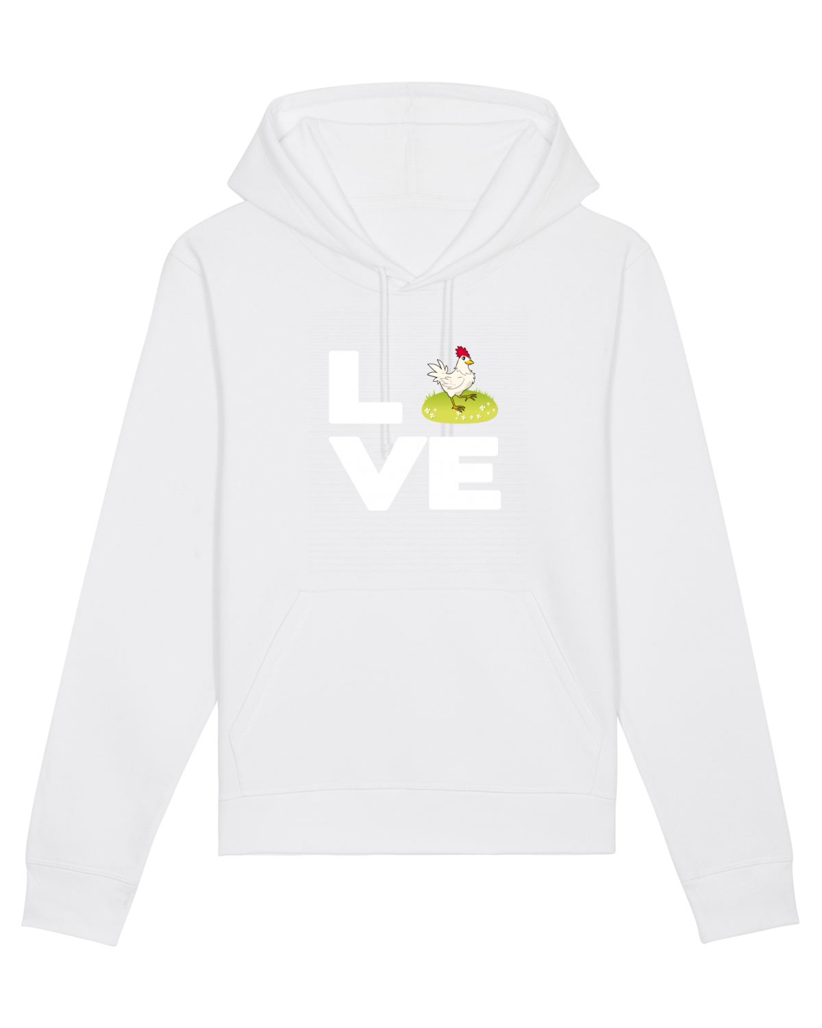 Hanorac Unisex Drummer White
