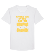 BEES Tricou mânecă scurtă guler larg Bărbat Skater