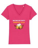 BACHELOR PARTY Tricou mânecă scurtă guler V Damă Evoker