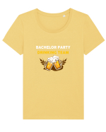 BACHELOR PARTY Tricou mânecă scurtă guler larg fitted Damă Expresser