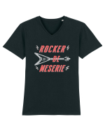 ROCKer de meserie Tricou mânecă scurtă guler V Bărbat Presenter