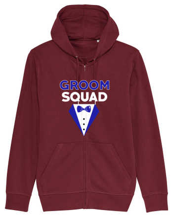 GROOM SQUAD Burgundy