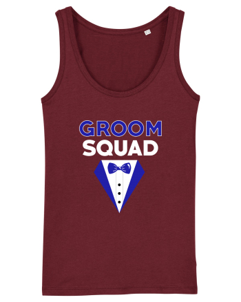 GROOM SQUAD Burgundy