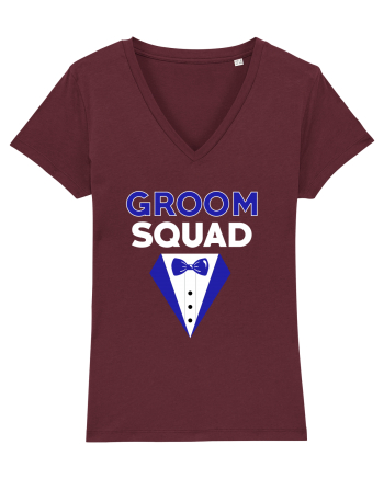 GROOM SQUAD Burgundy