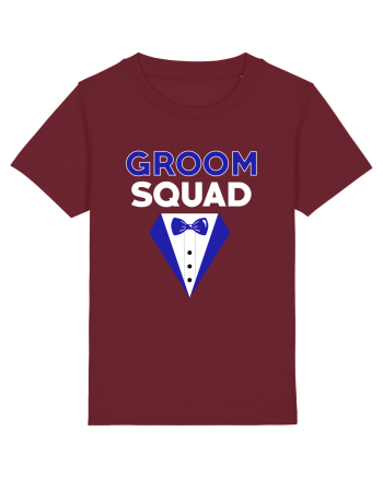 GROOM SQUAD Burgundy