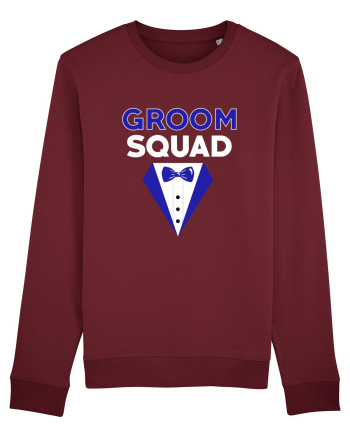 GROOM SQUAD Burgundy