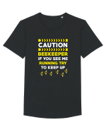 BEEKEEPER Tricou mânecă scurtă guler larg Bărbat Skater
