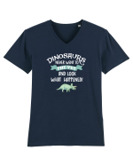 DINOSAURS Tricou mânecă scurtă guler V Bărbat Presenter