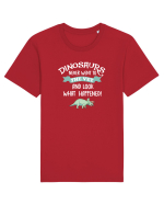 DINOSAURS Tricou mânecă scurtă Unisex Rocker