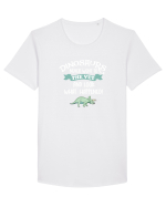 DINOSAURS Tricou mânecă scurtă guler larg Bărbat Skater