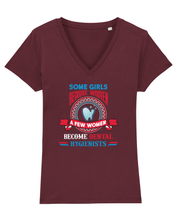 DENTAL HYGIENIST Burgundy