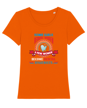 DENTAL HYGIENIST Bright Orange
