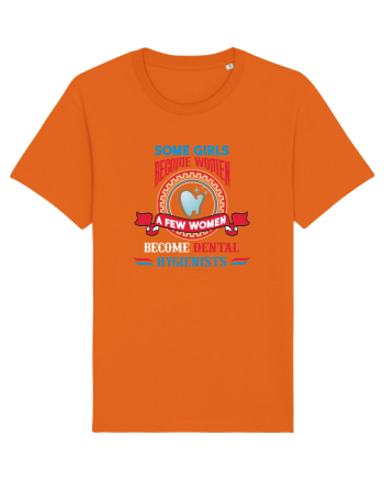 DENTAL HYGIENIST Bright Orange