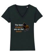 PIAN Tricou mânecă scurtă guler V Damă Evoker