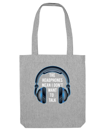 HEADPHONES Heather Grey