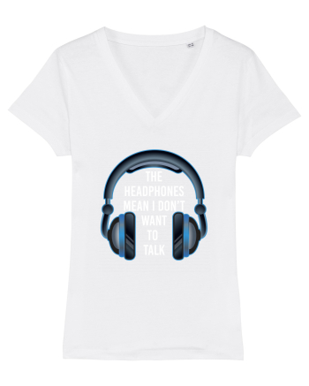 HEADPHONES White