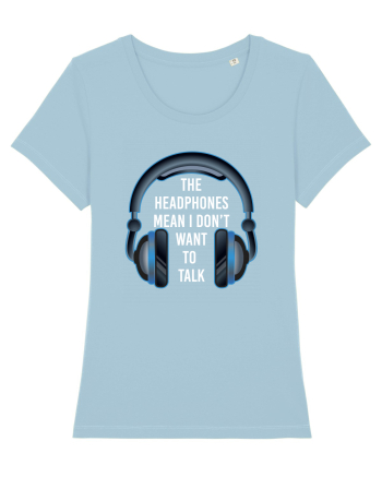 HEADPHONES Sky Blue