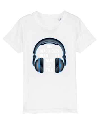 HEADPHONES White