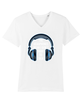 HEADPHONES White