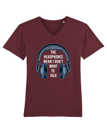 HEADPHONES Burgundy