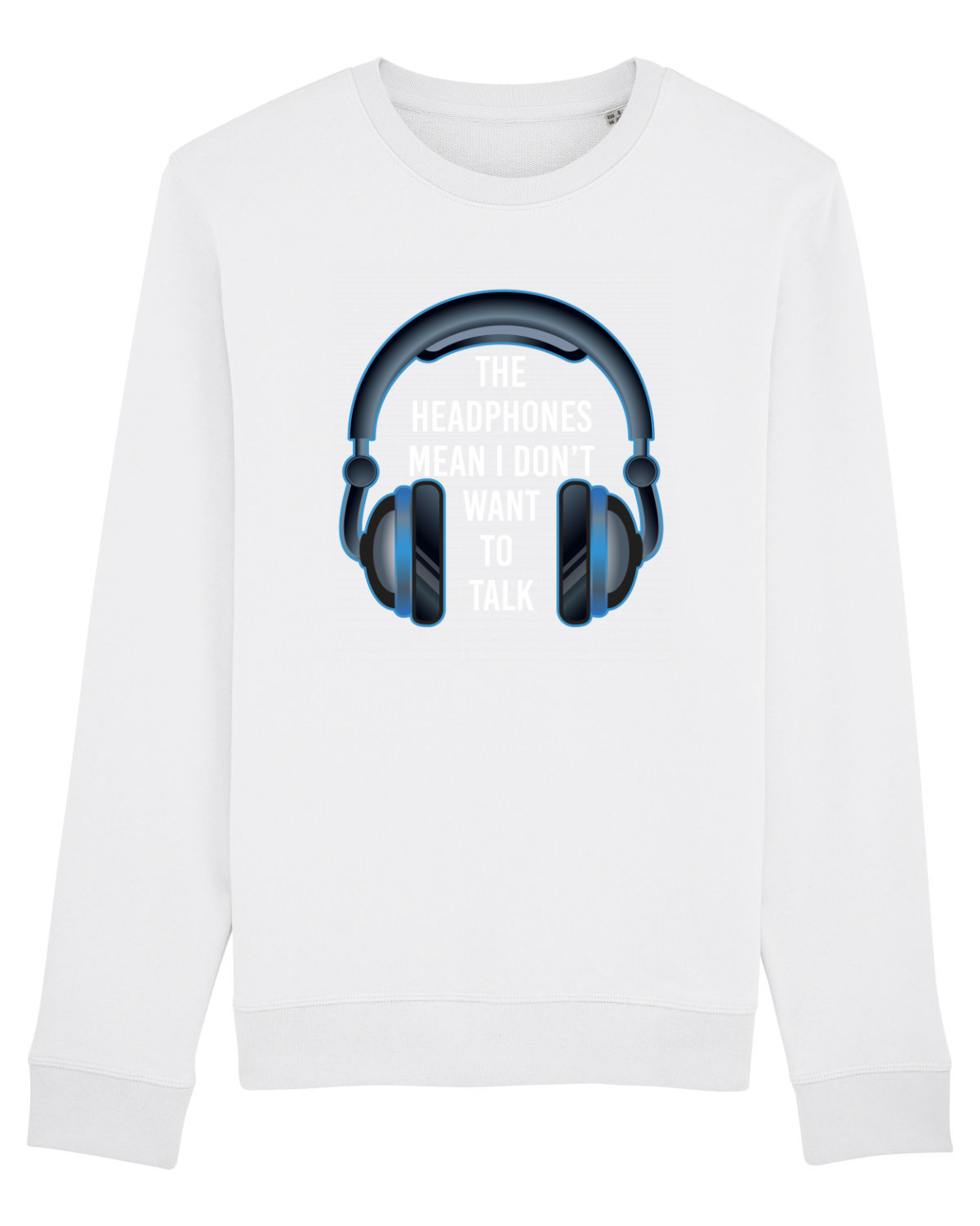 Bluză mânecă lungă Unisex Rise White