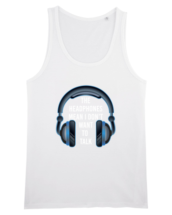 HEADPHONES White