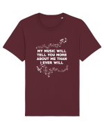 MUSIC Tricou mânecă scurtă Unisex Rocker