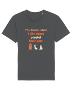 PET Tricou mânecă scurtă Unisex Rocker