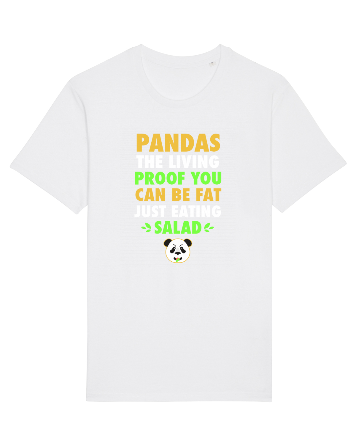 Tricou mânecă scurtă Unisex Rocker White