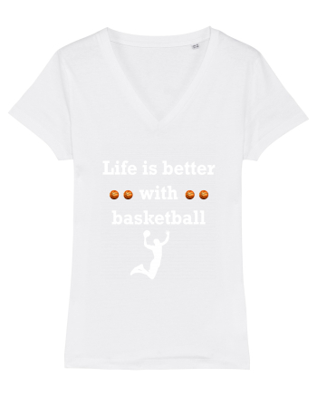BASKETBALL  White