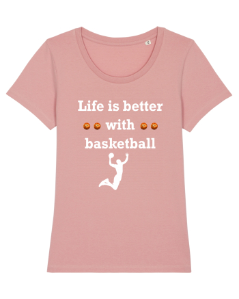 BASKETBALL  Canyon Pink