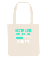 MUSCLES Sacoșă textilă