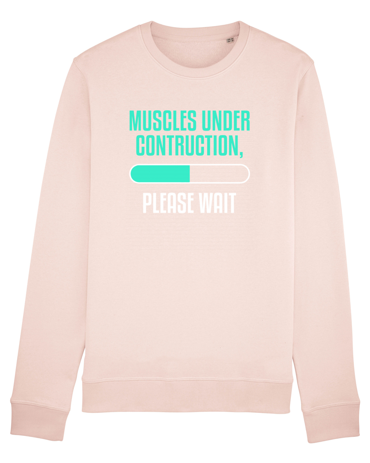 Bluză mânecă lungă Unisex Rise Candy Pink