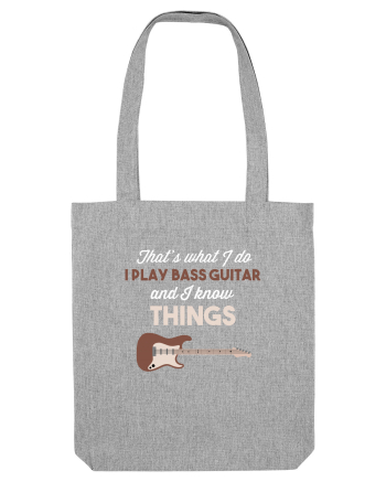 BASS GUITAR Heather Grey