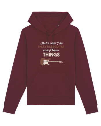 BASS GUITAR Burgundy