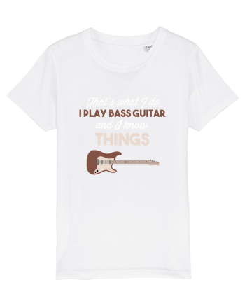 BASS GUITAR White