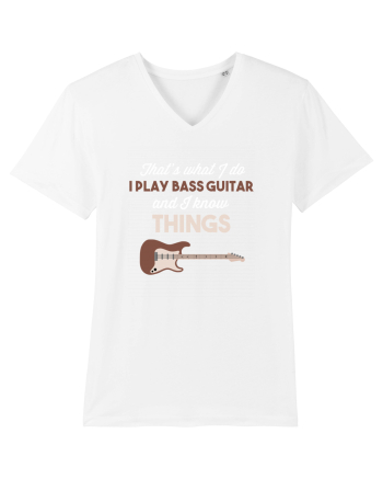 BASS GUITAR White