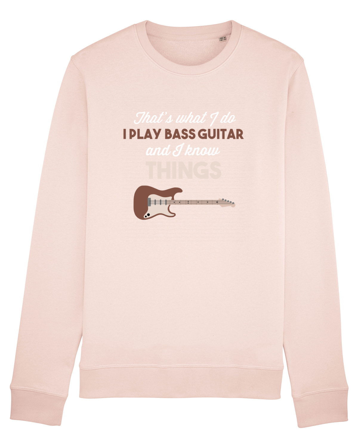 Bluză mânecă lungă Unisex Rise Candy Pink