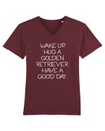 GOLDEN RETRIEVER Tricou mânecă scurtă guler V Bărbat Presenter
