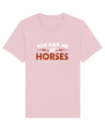 HORSES Cotton Pink